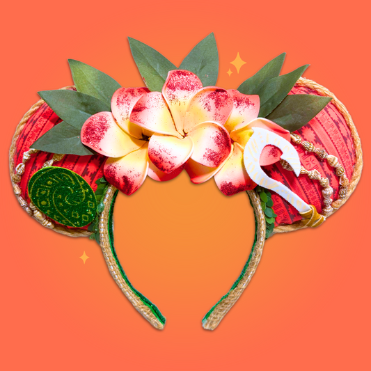 Polynesian Princess MB Mouse Ears