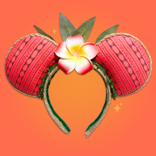 Polynesian Princess MB Mouse Ears