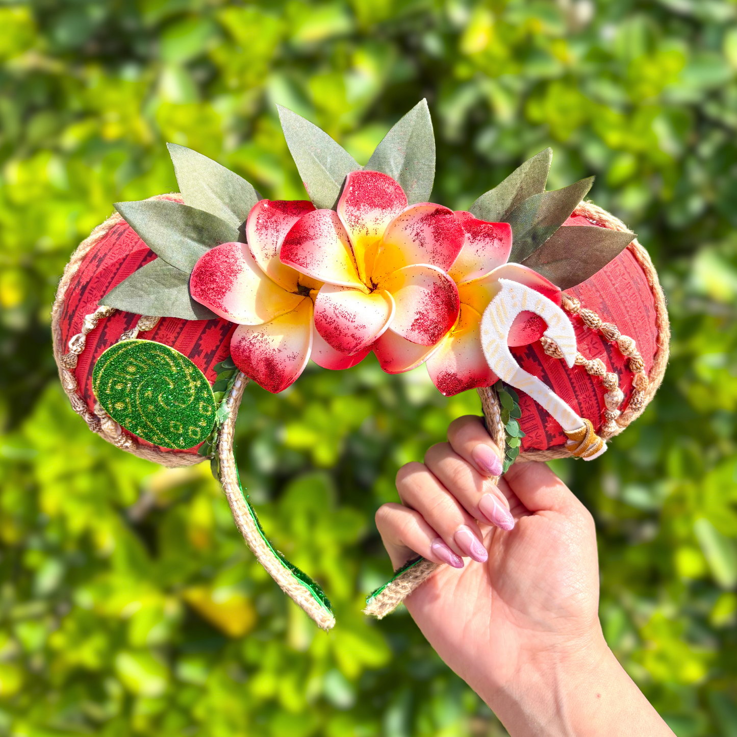 Polynesian Princess MB Mouse Ears