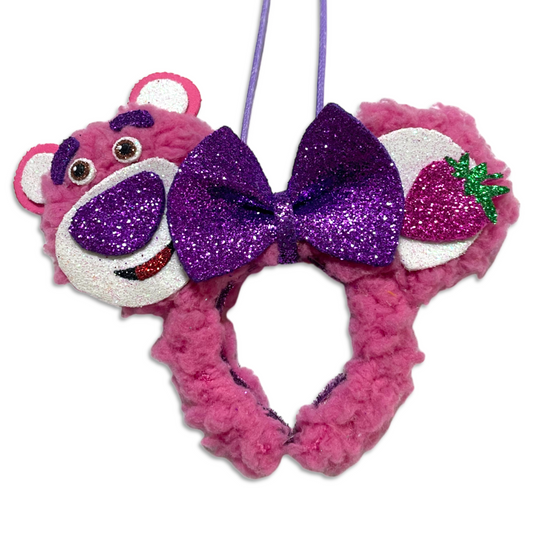 Strawberry Teddy Bear MB CAR CHARM