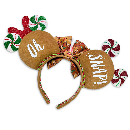 (RTS) Gingerbread [Red/Green] MB Mouse Ears