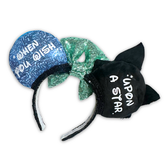 Tuxedo Kitten & Goldfish MB Mouse Ears