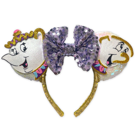 Teapot and Teacup Duo MB Mouse Ears