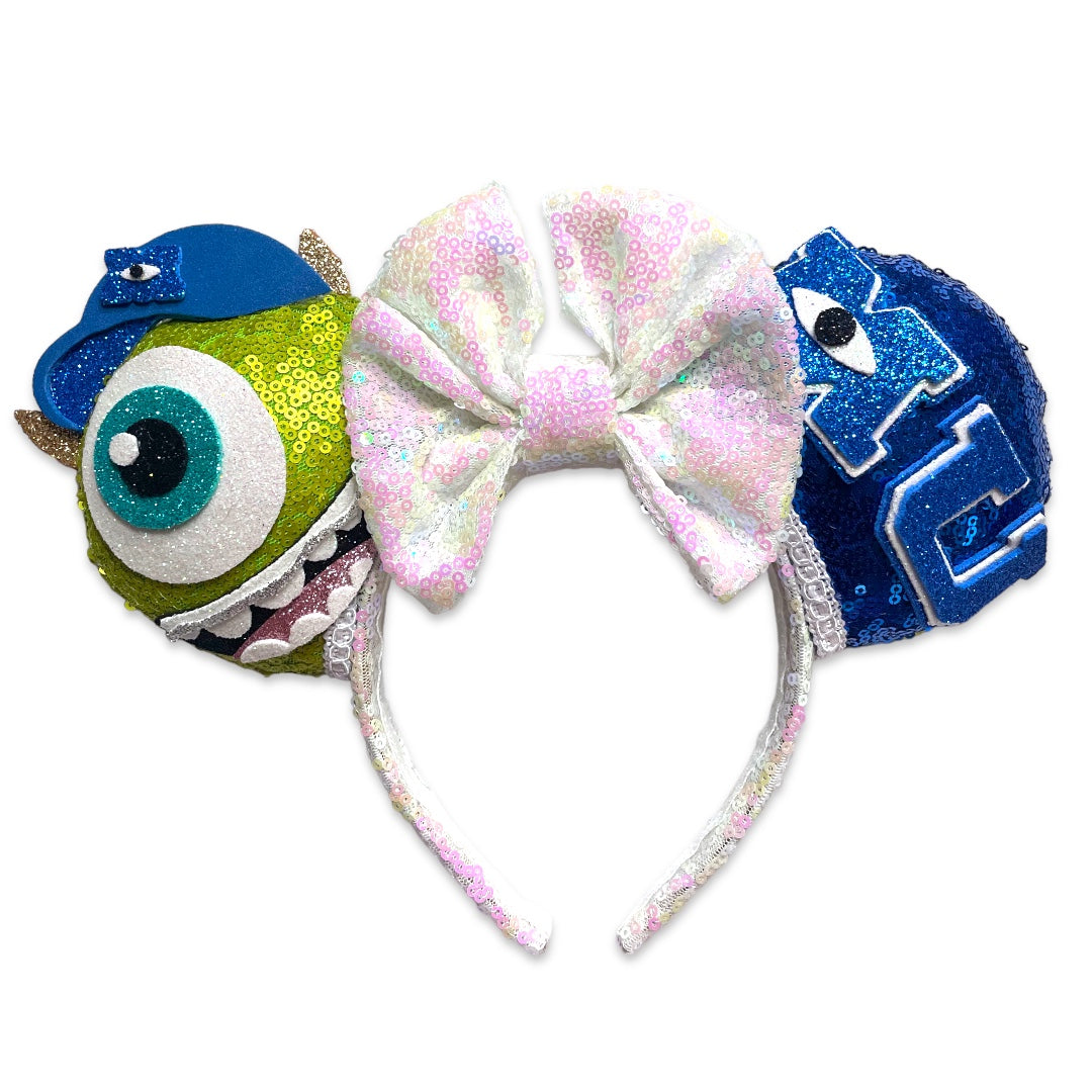 monsters inc mickey ears Monster University MB Mouse Ears – MouseketEars Bowtique