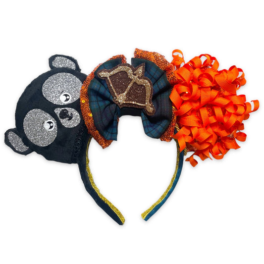 Scottish Princess & Bear MB Mouse Ears