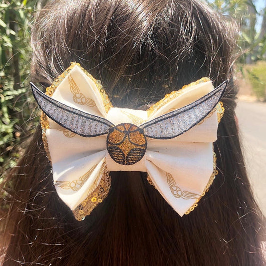 Golden Enchanted Ball MB Bow