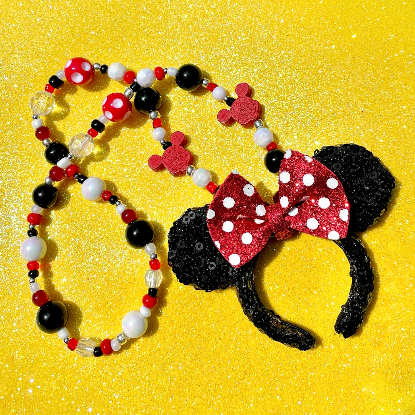 Classic Mouse Ears MB CAR CHARM