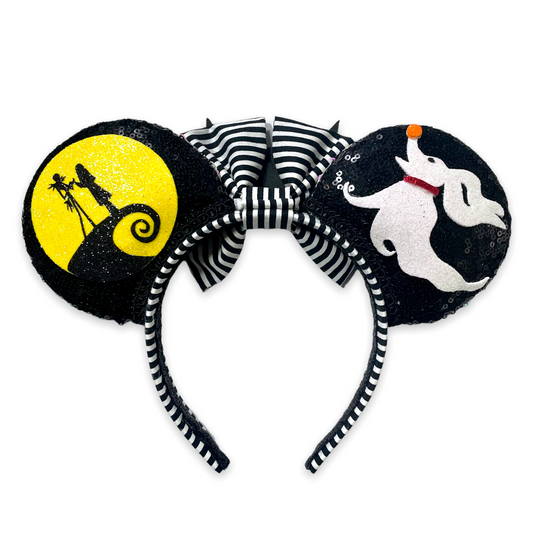 Pumpkin King & Boogeyman MB Mouse Ears