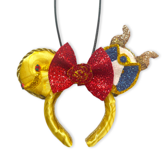 Princess Beauty & Beastly Prince MB CAR CHARM