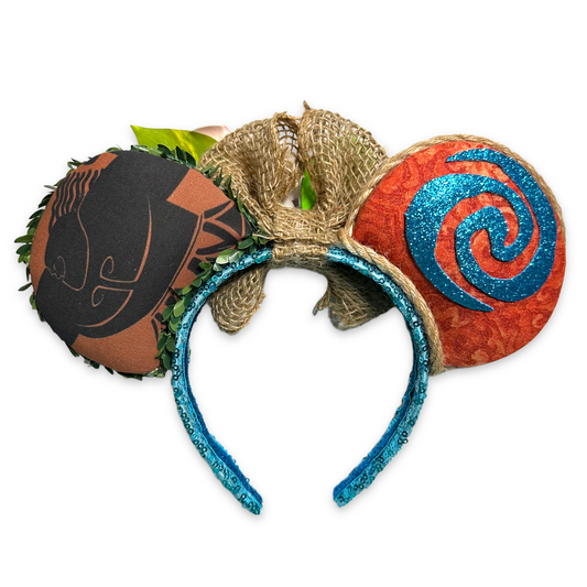 Polynesian Princess & Demi God MB Mouse Ears