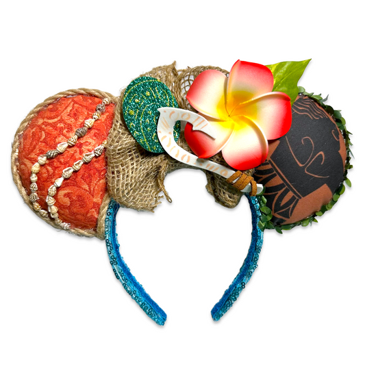 Polynesian Princess & Demi God MB Mouse Ears