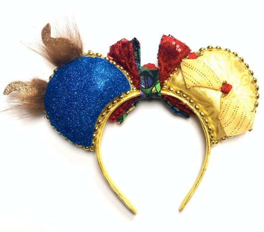 Princess Beauty & Beastly Prince MB Mouse Ears