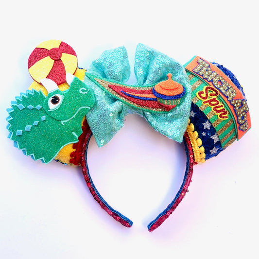 Spinning Triceratop Inspired MB Mouse Ears