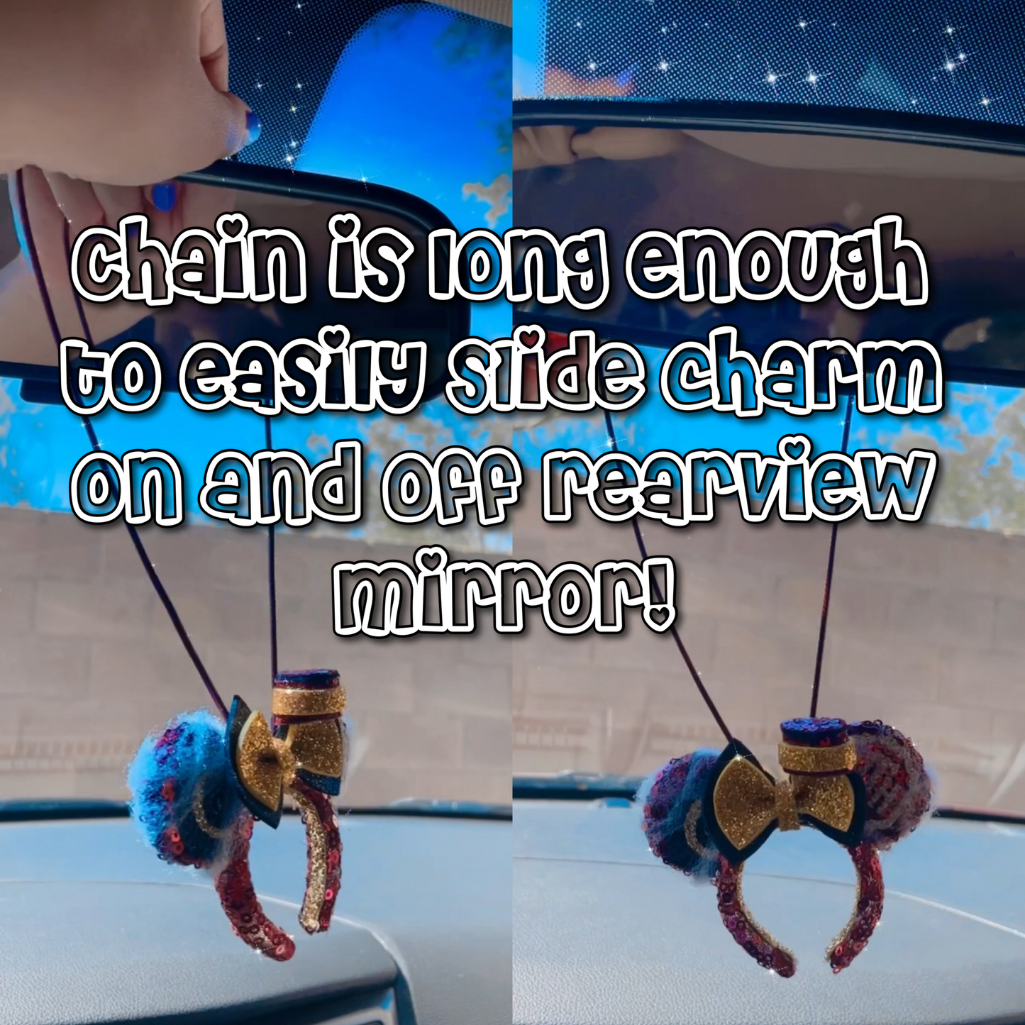 Space Robots MB Car Charm
