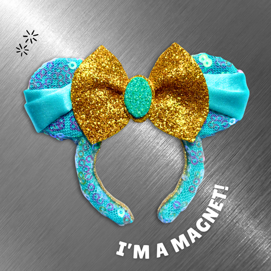 Golden Arabian Princess MB Magnet