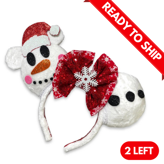 (RTS) Snowman MB Mouse Ears