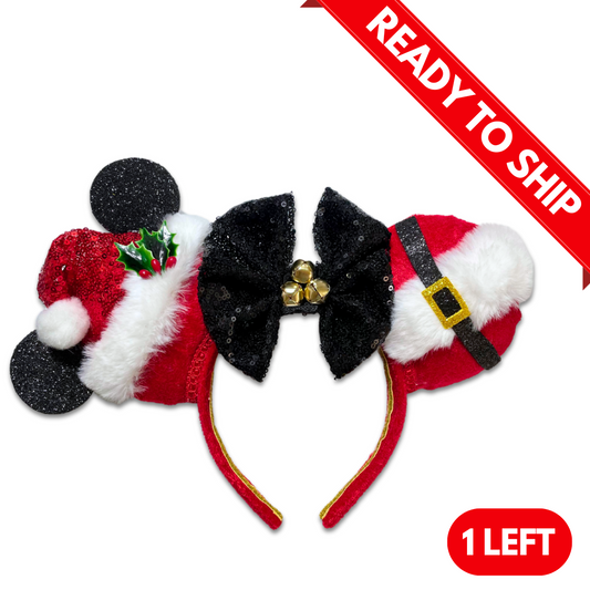 (RTS) Santa Mouse MB Mouse Ears