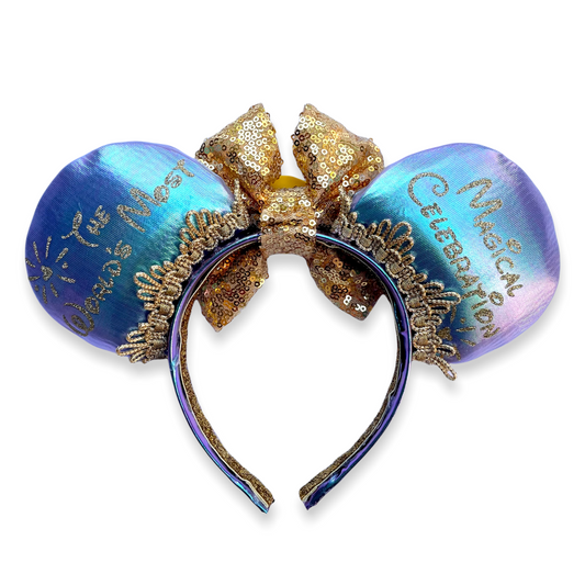 Iridescent 50th Inspired Mouse Ears